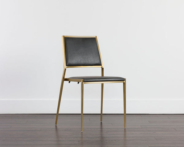 Odilia Stackable Dining Chair - Bravo Portabella 108234 Sunpan