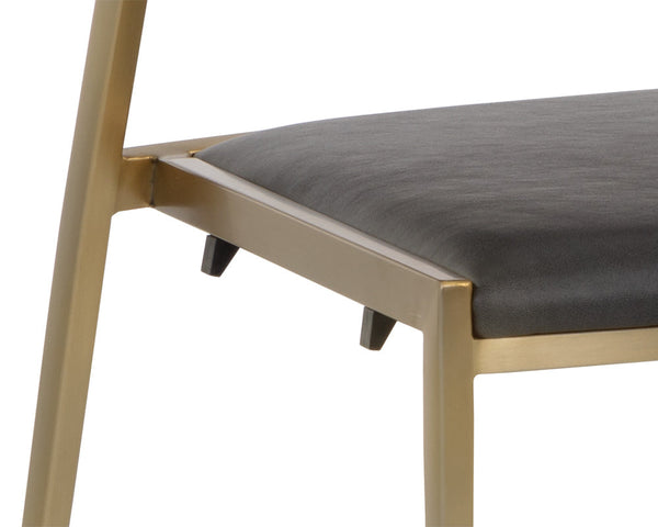 Odilia Stackable Dining Chair - Bravo Portabella 108234 Sunpan