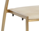 Odilia Stackable Dining Chair - Bravo Cream 108235 Sunpan