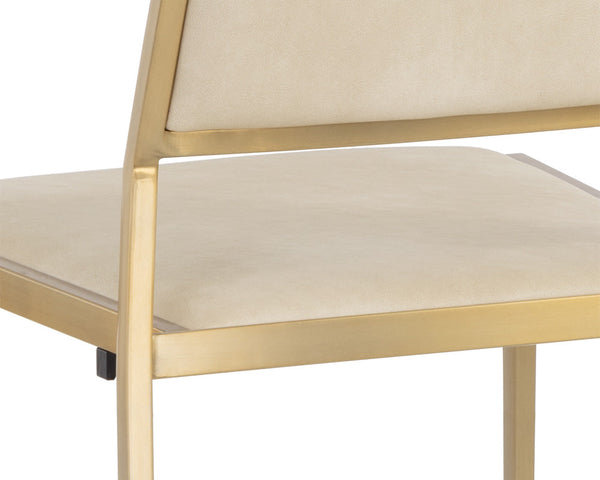 Odilia Stackable Dining Chair - Bravo Cream 108235 Sunpan