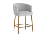 Cornella Counter Stool - Polo Club Stone 108238 Sunpan