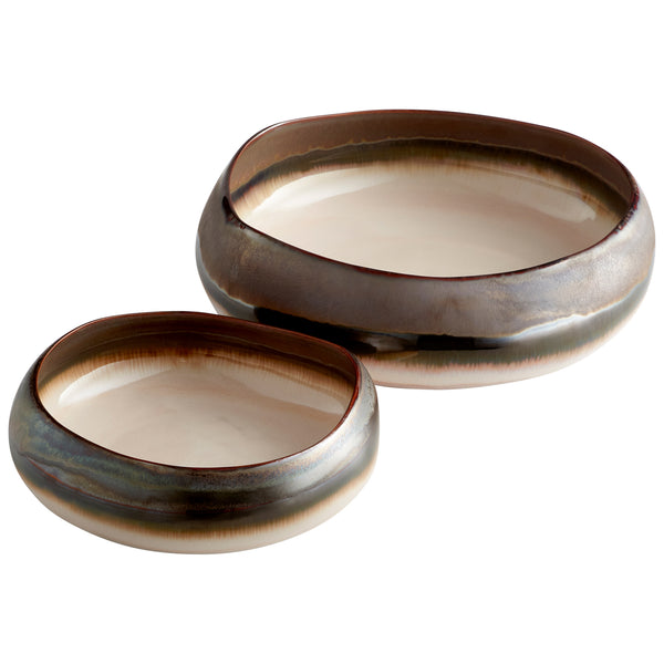 Allurement Bowl Desert Sand 10825 Cyan Design