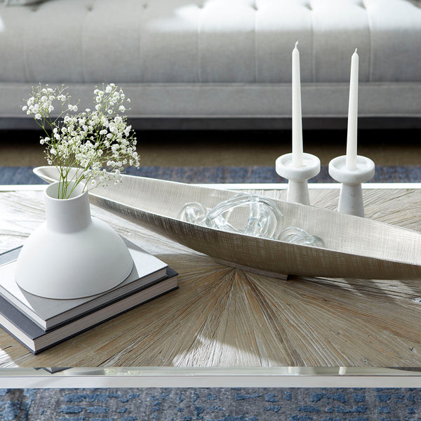 Purezza Vase White 10826 Cyan Design