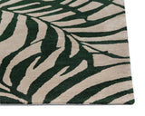 Palma Hand-Woven Rug - Green / Beige - 9' X 12' 108290 Sunpan