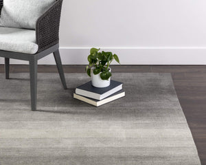 Sunpan Brisbane Hand-Woven Recycled PET Rug Artisan Crafted for Modern Living Spaces 108296