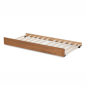 Baxton Studio Baxton Studio Alya Classic Trundle Bed in Walnut Brown - Stylish, Space-Saving Design for Kids & Guests MG 0016-1-Walnut-Trundle