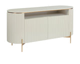 Paloma Sideboard - High Gloss Cream 108337 Sunpan