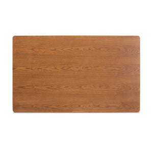 Baxton Studio Baxton Sahar Mid-Century Modern Dining Table in Walnut Brown - Perfect for Small Spaces & Gatherings BBT4074-Walnut-DT