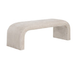 Nahara Bench - Bergen Taupe 108427 Sunpan