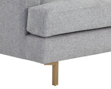 Sheridan 2 Seater Sofa - Soho Grey 108429 Sunpan