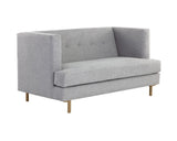 Sheridan 2 Seater Sofa - Soho Grey 108429 Sunpan