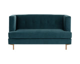 Sheridan 2 Seater Sofa - Danny Teal 108430 Sunpan