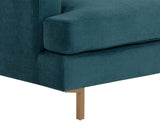 Sheridan 2 Seater Sofa - Danny Teal 108430 Sunpan