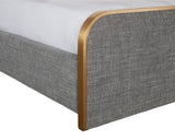 Tometi Bed - King - Chacha Grey 108438 Sunpan