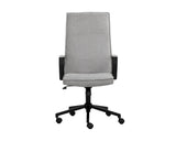 Swanson Office Chair - Polo Club Stone / Bravo Metal 108448 Sunpan