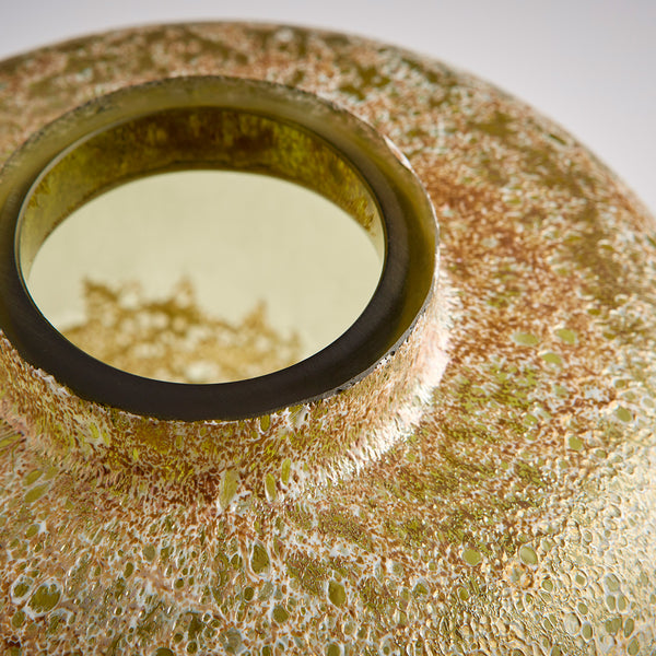 Alkali Vase Forest Stone 10844 Cyan Design