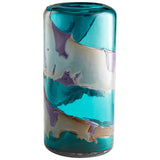 Ahoy Vase Blue 10847 Cyan Design