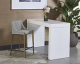 Dionne Counter Stool - Monument Pebble 108510 Sunpan