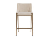 Dionne Counter Stool - Monument Oatmeal 108511 Sunpan