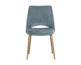 Radella Dining Chair - Bergen French Blue 108512 Sunpan