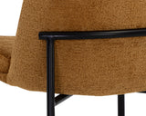 Zeke Dining Chair - Black - Bergen Marmalade 108516 Sunpan