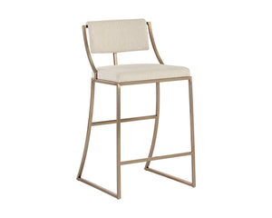 Makena Counter Stool - Monument Oatmeal 108521 Sunpan