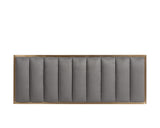 Farley Bench - Vienna Boutique Grey 108523 Sunpan