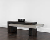 Herriot Coffee Table - Dark Brown / Grey 108550 Sunpan