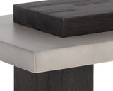 Herriot Coffee Table - Dark Brown / Grey 108550 Sunpan