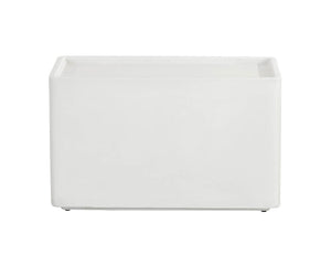 Liza Side Table - White 108566 Sunpan