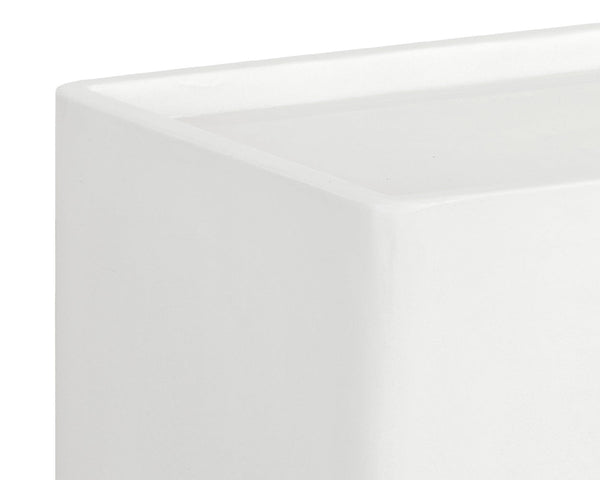 Liza Side Table - White 108566 Sunpan