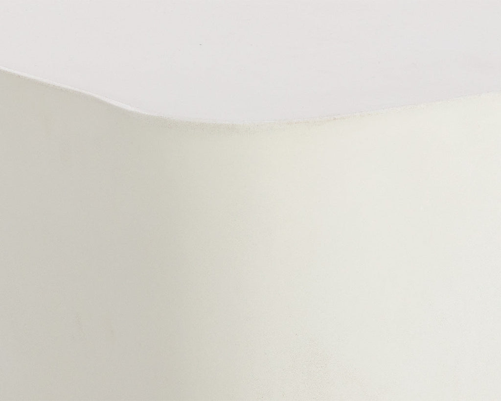 Dali End Table - Large - White 108568 Sunpan