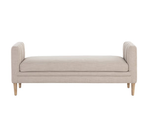 Yosi Bench - Natural - Effie Flax 108570 Sunpan