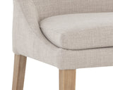 Rosine Dining Chair - Effie Flax 108574 Sunpan