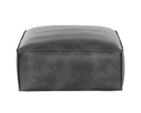 Liron Ottoman - Overcast Grey 108586 Sunpan