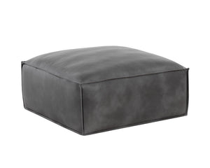 Liron Ottoman - Overcast Grey 108586 Sunpan