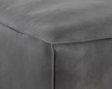 Liron Ottoman - Overcast Grey 108586 Sunpan