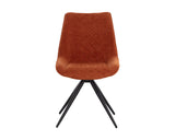 Freya Swivel Dining Chair - Danny Rust 108599 Sunpan