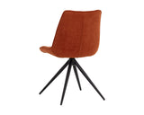 Freya Swivel Dining Chair - Danny Rust 108599 Sunpan