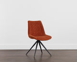 Freya Swivel Dining Chair - Danny Rust 108599 Sunpan