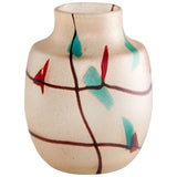 Cuzco Vase Amber 10859 Cyan Design