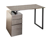 IDEAZ Desk with Filing Drawers Grey 1085UFO