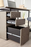 IDEAZ Desk with Filing Drawers Grey 1085UFO
