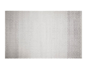 Ingrid Hand-Knotted Rug - Grey / Ivory - 5' X 8' 108639 Sunpan