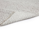 Ingrid Hand-Knotted Rug - Grey / Ivory - 5' X 8' 108639 Sunpan