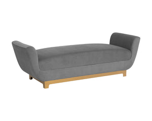 Benicio Bench - Antonio Charcoal 108678 Sunpan