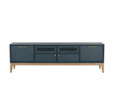 Rivero Media Console and Cabinet - Teal 108686 Sunpan