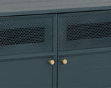 Rivero Media Console and Cabinet - Teal 108686 Sunpan