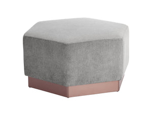 Amalia Ottoman - Polo Club Stone 108708 Sunpan