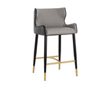 Gianni Counter Stool - Dillon Stratus / Dillon Black 108714 Sunpan